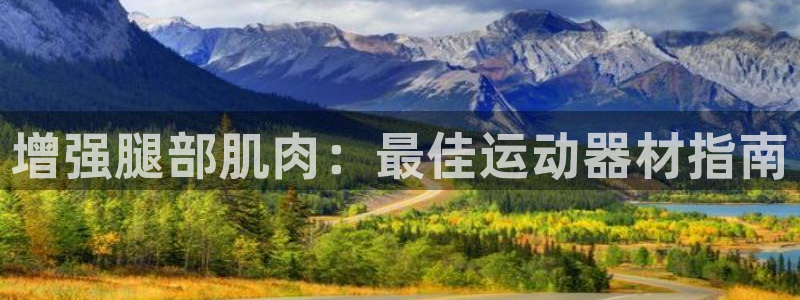 意昂3集团logo：增强腿部肌肉：最佳运动器材指南