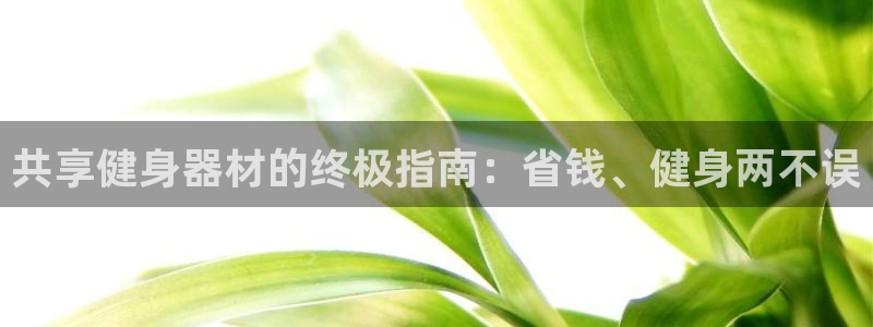 意昂体育3招商电话号码是多少：共享健身器材的终极指南