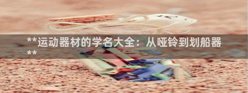 德国意昂3集团：**运动器材的学名大全：从哑铃到划船