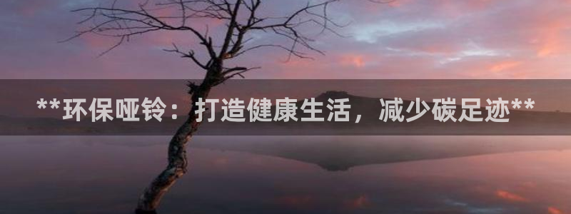意昂体育3娱乐：**环保哑铃：打造健康生活，减少碳足迹**