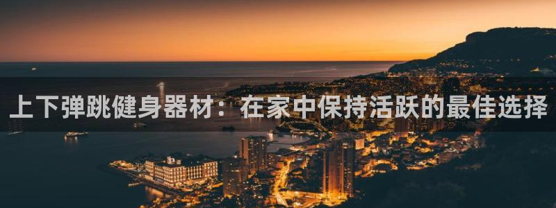 德国意昂3集团：上下弹跳健身器材：在家中保持活跃的最佳选择
